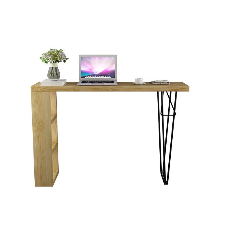 Moderne bar-hoogte tafel massief houten blad pubtafel voor eetkamer