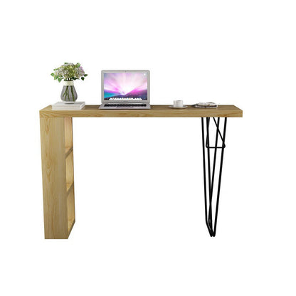 Moderne bar-hoogte tafel massief houten blad pubtafel voor eetkamer