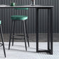 Industrial Bar-height Table Stone Top Pub Table with Black Base Clearhalo 'Bar Furniture' 'Bar Tables' 'bar_tables' 'furn' 'furn_bar_tables' 'Furniture' 'Kitchen & Dining Furniture' 6384411