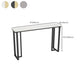 Industrial Bar-height Table Stone Top Pub Table with Black Base Clearhalo 'Bar Furniture' 'Bar Tables' 'bar_tables' 'furn' 'furn_bar_tables' 'Furniture' 'Kitchen & Dining Furniture' 6384423