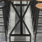Glam Bar-height Table Solid Wood Top Pub Table for Patio Use Clearhalo 'Bar Furniture' 'Bar Tables' 'bar_tables' 'furn' 'furn_bar_tables' 'Furniture' 'Kitchen & Dining Furniture' 6384514