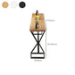 Glam Bar-height Table Solid Wood Top Pub Table for Patio Use Clearhalo 'Bar Furniture' 'Bar Tables' 'bar_tables' 'furn' 'furn_bar_tables' 'Furniture' 'Kitchen & Dining Furniture' 6384521