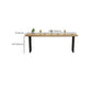 Modern Bar-height Table Solid Wood Top Bar Table for Patio Use Clearhalo 'Bar Furniture' 'Bar Tables' 'bar_tables' 'furn' 'furn_bar_tables' 'Furniture' 'Kitchen & Dining Furniture' 6384555