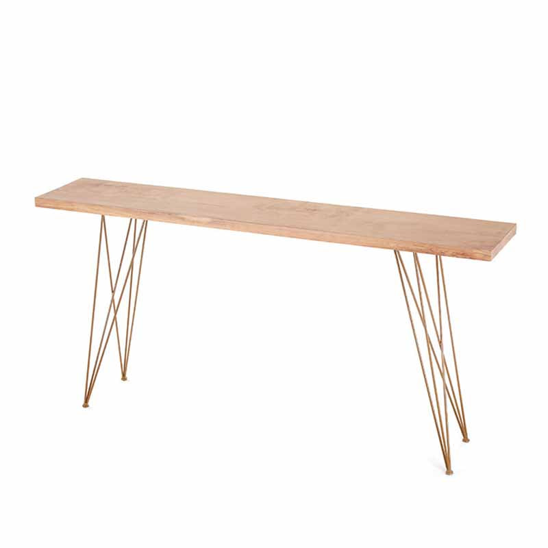 Mesa moderna con altura de barra, mesa de pub tipo bistró con tapa de madera maciza y cuatro patas