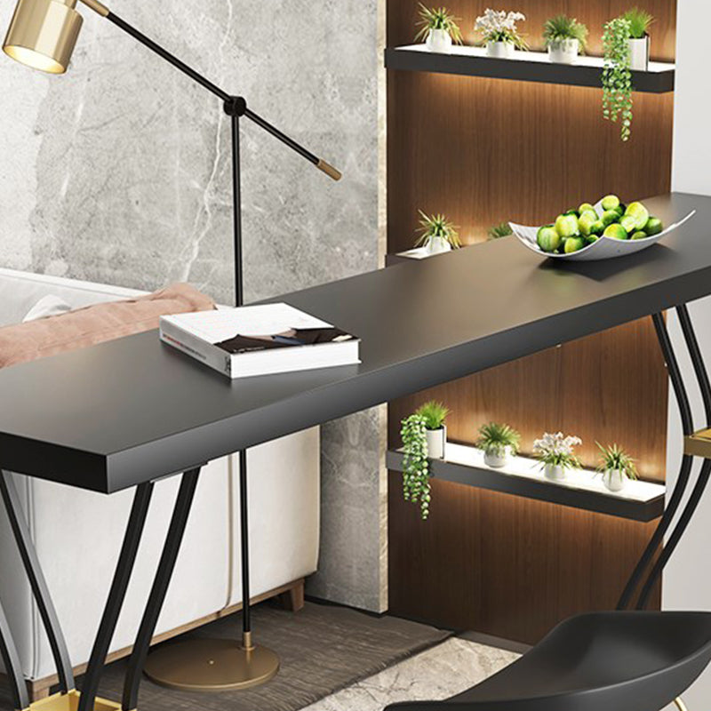 Table rectangulaire-bar-hauteur