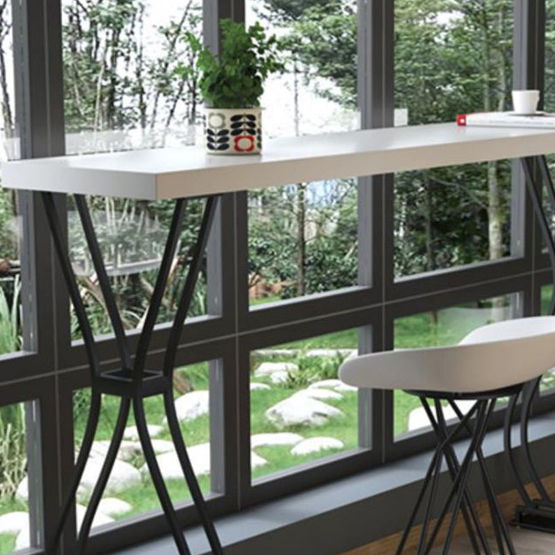 Table rectangulaire-bar-hauteur