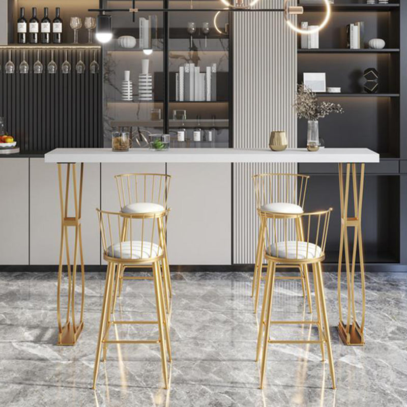 Table rectangulaire-bar-hauteur