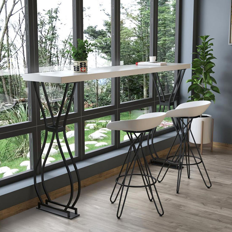 Table rectangulaire-bar-hauteur