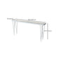 Modern Bar-height Table Stone Top Bistro Pub Table with Four Legs Clearhalo 'Bar Furniture' 'Bar Tables' 'bar_tables' 'furn' 'furn_bar_tables' 'Furniture' 'Kitchen & Dining Furniture' 6384821