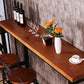 Industrial Rectangle Bar Table Pine Solid Wood Fixed Bar Dining Table Clearhalo 'Bar Furniture' 'Bar Tables' 'bar_tables' 'furn' 'furn_bar_tables' 'Furniture' 'Kitchen & Dining Furniture' 6384832