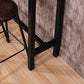 Industrial Rectangle Bar Table Pine Solid Wood Fixed Bar Dining Table Clearhalo 'Bar Furniture' 'Bar Tables' 'bar_tables' 'furn' 'furn_bar_tables' 'Furniture' 'Kitchen & Dining Furniture' 6384833
