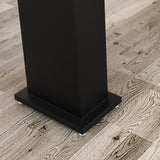 産業長方形のバーテーブルパインソリッドウッドバーダイニングテーブルと二重の台座