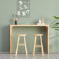 Table de bar en bois moderne, plateau en bois massif, Table de bistro, pour salon