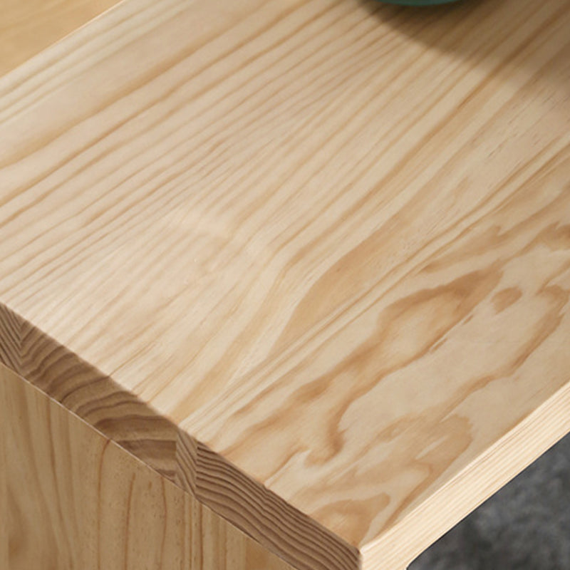 Table de bar en bois moderne, plateau en bois massif, Table de bistro, pour salon