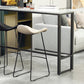 Industrial Style Rectangle Bar Table Faux Marble Bar-Height Bar Dining Table Clearhalo 'Bar Furniture' 'Bar Tables' 'bar_tables' 'furn' 'furn_bar_tables' 'Furniture' 'Kitchen & Dining Furniture' 6385086