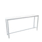 Modern Bar Height Table Rectangular Bar Table with Metal Base Clearhalo 'Bar Furniture' 'Bar Tables' 'bar_tables' 'furn' 'furn_bar_tables' 'Furniture' 'Kitchen & Dining Furniture' 6385383