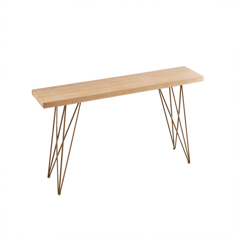 Mesa moderna con altura de barra, mesa de pub tipo bistró con tapa de madera maciza y cuatro patas