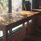 Modern Bar Height Table Solid Wood Top Bistro Pub Table with Wood Legs Clearhalo 'Bar Furniture' 'Bar Tables' 'bar_tables' 'furn' 'furn_bar_tables' 'Furniture' 'Kitchen & Dining Furniture' 6385539
