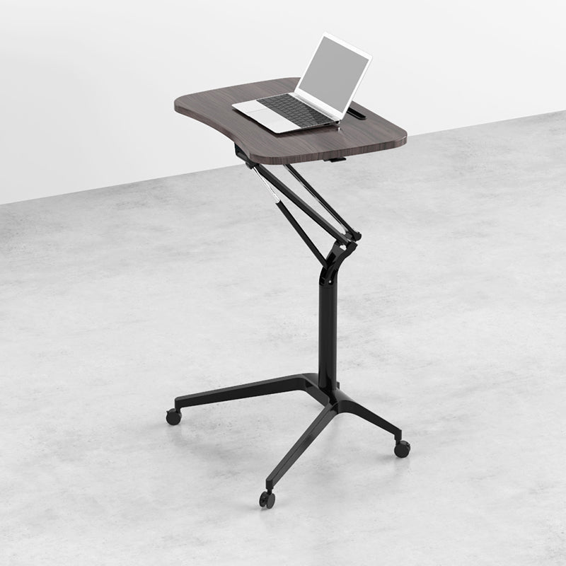 Rectangular Contemporary Standing Desk Adjustable Wooden Writing Desk Clearhalo 'furn' 'furn_office_desk' 'Furniture' 'Office Desks' 'Office Furniture' 'office_desk' 6385683