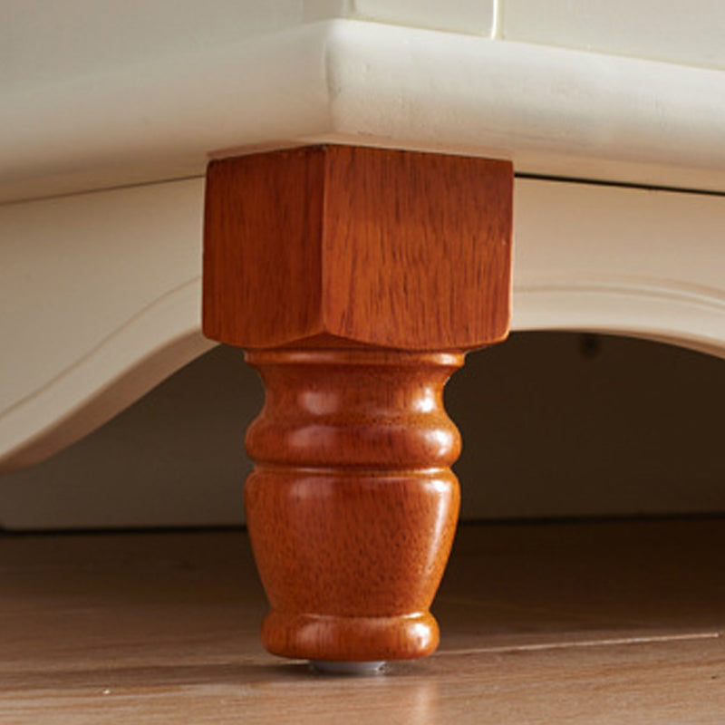 Hinged Wardrobe Cabinet with Legs Coastal Wooden Wardrobe Armoire Clearhalo 'Armoires & Wardrobes' 'armoires_wardrobes' 'Bedroom Furniture' 'furn' 'furn_armoires_wardrobes' 'Furniture' 6388092