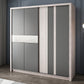 Sliding Wardrobe Closet with Shelves Modern Wardrobe Armoire Clearhalo 'Armoires & Wardrobes' 'armoires_wardrobes' 'Bedroom Furniture' 'furn' 'furn_armoires_wardrobes' 'Furniture' 6388106