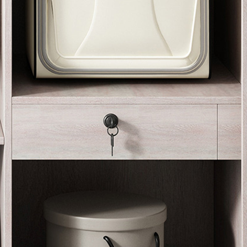 Sliding Wardrobe Closet with Shelves Modern Wardrobe Armoire Clearhalo 'Armoires & Wardrobes' 'armoires_wardrobes' 'Bedroom Furniture' 'furn' 'furn_armoires_wardrobes' 'Furniture' 6388112