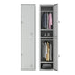 Steel Storage Cabinet Industrial Hinged Wardrobe Armoire for Home