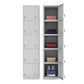 Steel Storage Cabinet Industrial Hinged Wardrobe Armoire for Home