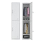 Steel Storage Cabinet Industrial Hinged Wardrobe Armoire for Home