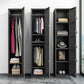 Steel Storage Cabinet Industrial Hinged Wardrobe Armoire for Home