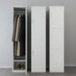 Steel Storage Cabinet Industrial Hinged Wardrobe Armoire for Home