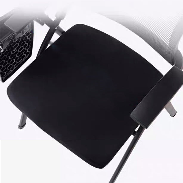 21" Wide Contemporary Desk Chair Black Low Back Conference Chair Clearhalo 'furn' 'furn_office_chair' 'Furniture' 'Office Chairs' 'Office Furniture' 'office_chair' 6388286