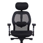 Black Contemporary Desk Chair Breathable AirGrid Office Chair Clearhalo 'furn' 'furn_office_chair' 'Furniture' 'Office Chairs' 'Office Furniture' 'office_chair' 6388307