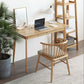 Solid Wood Armless Desk Chair Modern Low Back Office Chair with Upholstered Clearhalo 'furn' 'furn_office_chair' 'Furniture' 'Office Chairs' 'Office Furniture' 'office_chair' 6388328