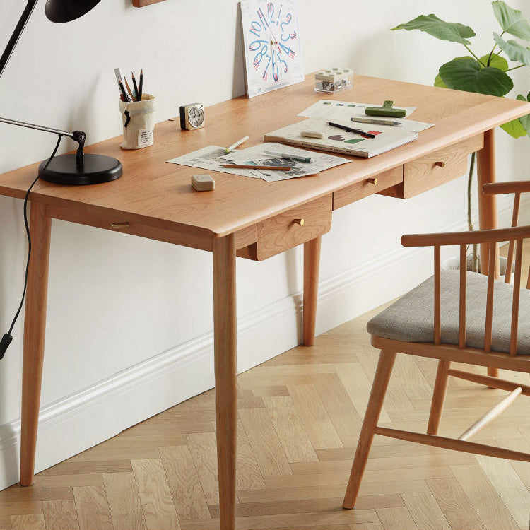 Solid Wood Armless Desk Chair Modern Low Back Office Chair with Upholstered Clearhalo 'furn' 'furn_office_chair' 'Furniture' 'Office Chairs' 'Office Furniture' 'office_chair' 6388343