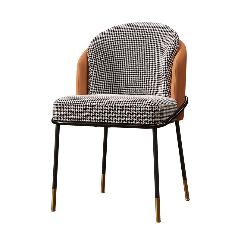 Modern Style Upholstered Desk Chair Low Back Armless Office Chair Clearhalo 'furn' 'furn_office_chair' 'Furniture' 'Office Chairs' 'Office Furniture' 'office_chair' 6388353
