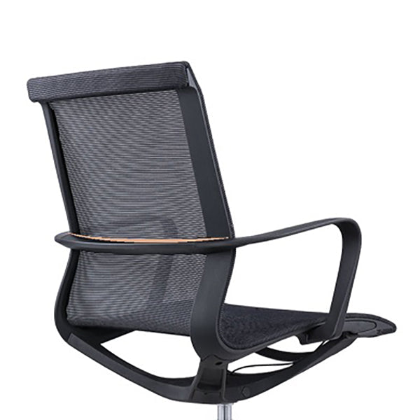 Modern Fixed Arm Conference Chair Office Ergonomic Mesh Task Chair Clearhalo 'furn' 'furn_office_chair' 'Furniture' 'Office Chairs' 'Office Furniture' 'office_chair' 6388370