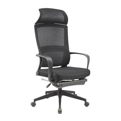 20" W Modern Desk Chair Breathable AirGrid High Back Office Chair Black 1 Piece Nylon Clearhalo 'furn' 'furn_office_chair' 'Furniture' 'Office Chairs' 'Office Furniture' 'office_chair' 6388436