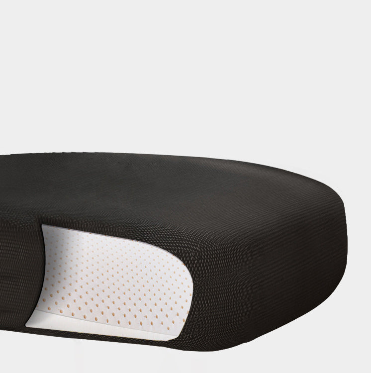 Silla de oficina giratoria contemporánea, escritorio de microfibra, silla con respaldo medio