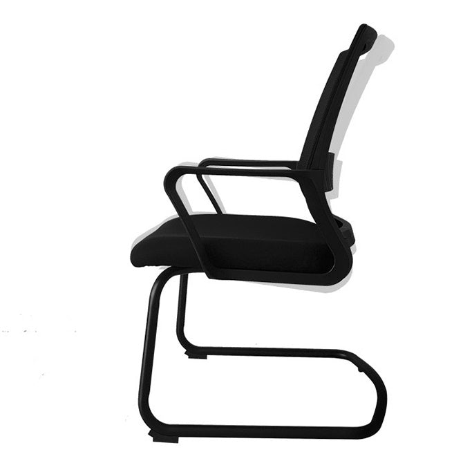 Modern Breathable AirGrid Arm Chair Microfiber Desk Mid Back Chair Clearhalo 'furn' 'furn_office_chair' 'Furniture' 'Office Chairs' 'Office Furniture' 'office_chair' 6388517