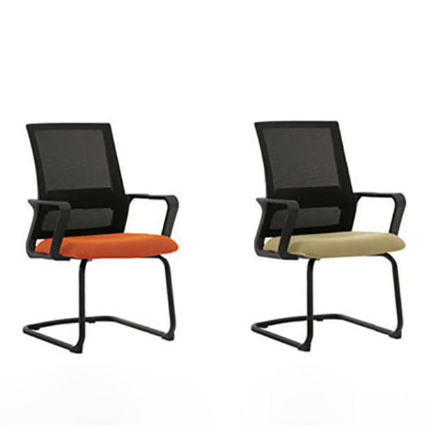 Modern Breathable AirGrid Arm Chair Microfiber Desk Mid Back Chair Clearhalo 'furn' 'furn_office_chair' 'Furniture' 'Office Chairs' 'Office Furniture' 'office_chair' 6388523