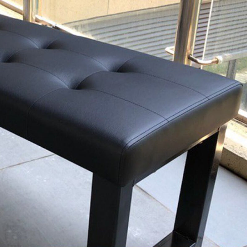 Panchina di ingresso ammortizzate in metallo 15,7 pollici moderni da posti a sedere