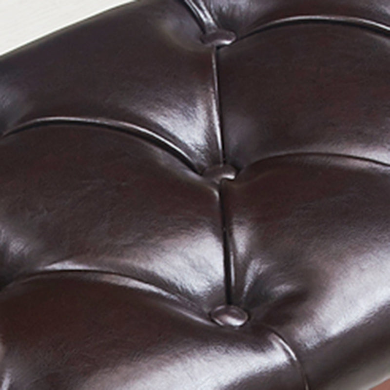 18.9" Wide Traditional Bench Cushioned Entryway and Bedroom Bench Clearhalo 'Benches' 'Chairs & Seating' 'furn' 'furn_benches' 'Furniture' 'Living Room Furniture' 6388703