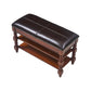 18.9" Wide Traditional Bench Cushioned Entryway and Bedroom Bench Clearhalo 'Benches' 'Chairs & Seating' 'furn' 'furn_benches' 'Furniture' 'Living Room Furniture' 6388704