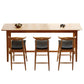 1/4 Pieces Table and Stool Set Modern Solid Wood Pub Dining Set 4 Pieces: Table, 3 Stools Clearhalo 'Bar Furniture' 'furn' 'furn_home_bar_bar_sets' 'Furniture' 'Home Bars & Bar Sets' 'home_bar_bar_sets' 'Kitchen & Dining Furniture' 6388783