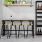 Industrielles Barhocker- und Tischset, 1/5-teilig, Pub-Essset
