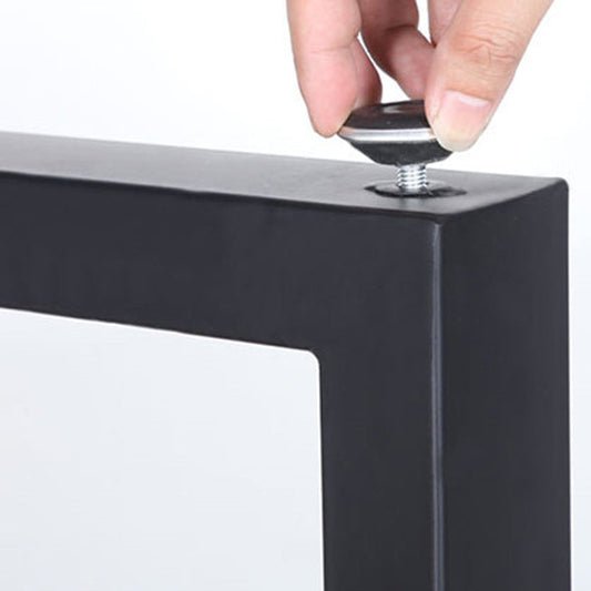 Moderne 1/7 stukken Balk Tafel Set rechthoek houten aanrechttafel met ontlasting voor café