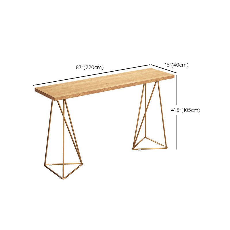 Glam Style 1/2/4-delige bartafelset Rechthoekige bartafel met hoge krukken
