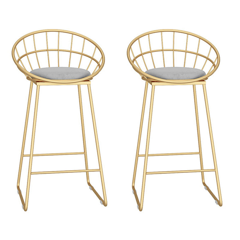 Free Form Pub-Set, 1/2/3-teiliges Bartisch- und Hocker-Set aus Metall und Samt