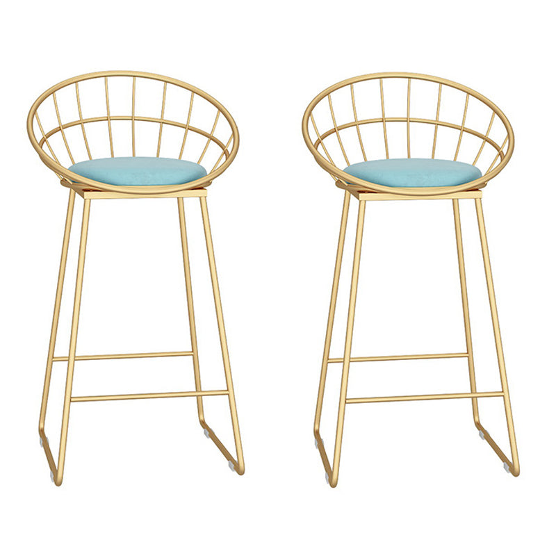 Free Form Pub-Set, 1/2/3-teiliges Bartisch- und Hocker-Set aus Metall und Samt